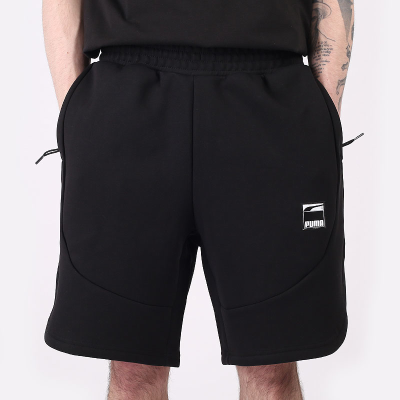 мужские черные шорты  PUMA Dime Short 53055001 - цена, описание, фото 3